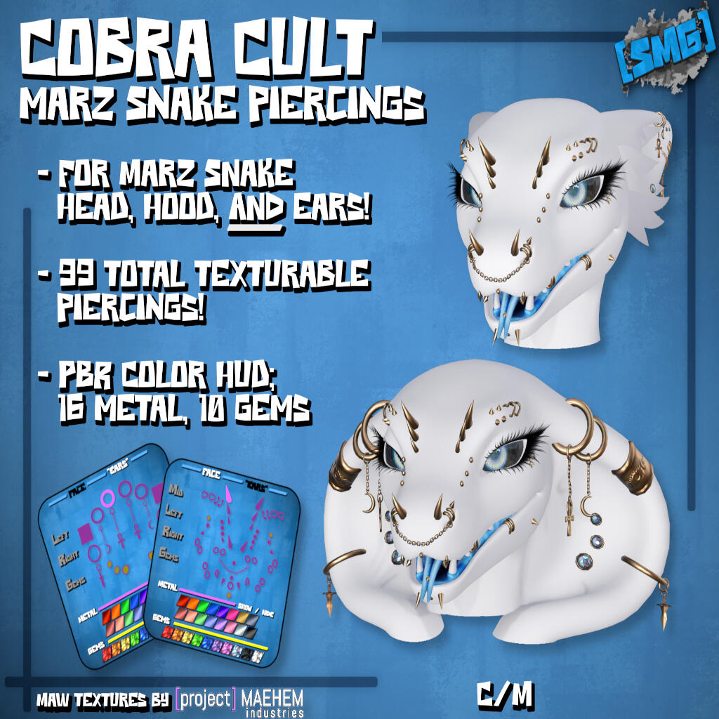 [SMG] Cobra Cult Piercings