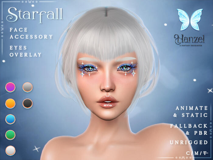 Hanzel - Starfall: "From April 3rd . Hanzel . Starfall is 70% off (150L$)! until Monday!"