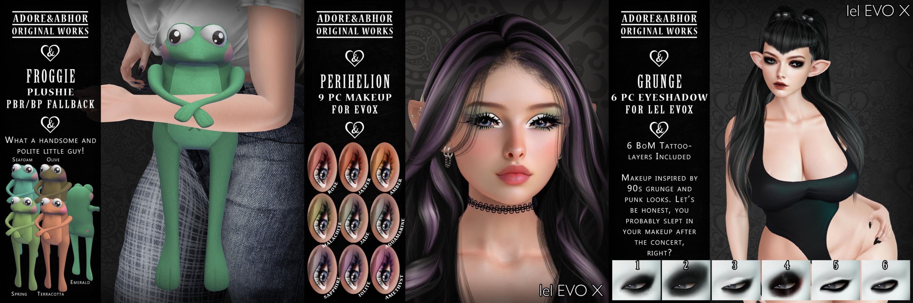 Adore&Abhor - Recent Releases "Adore&Abhor has an absolutely adorable plushie for you all to grab, along with an excellent assortment of makeup to check out!"