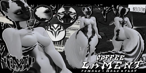 [MONSTER TEETH] - Lament Coffee "Lament over coffee while you are coffee yourself. Break out the beans for this color variant or others in the Lament series!"